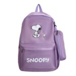 Mochila Con Lapicera Snoopy