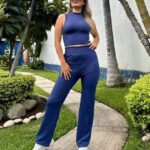 Conjunto Canalé Top Y Pantalón