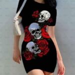 Vestido Licra Día De Muertos