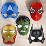 Mascara De Super Héroe Con Luz