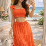 Conjunto Falda Y Top Paquete 10 Pz