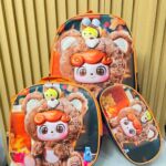 Combo Mochila 3D Con Luz