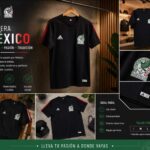 Playera Selección Mexicana Negra